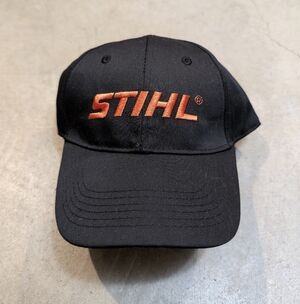 NWOT Stihl Hat Black Snap Back